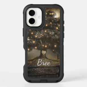 Vintage Tree & Night Lights Rustic Country Chic iPhone 16 Plus Case