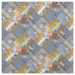 Vintage Trellis Bloom Fabric