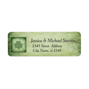 Irish Return Address Labels | Zazzle