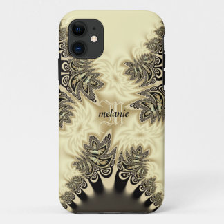 Vintage Tribal Lace Style Monogram iPhone 5 11 Case
