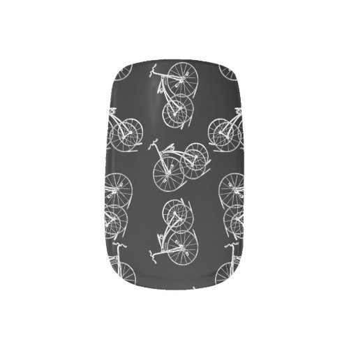 Vintage Tricycle Print Pattern Tricycles Design Minx Nail Art