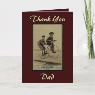 vintage trike card