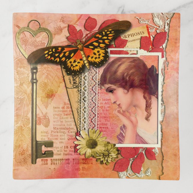 Vintage Trinket Tray (Front)