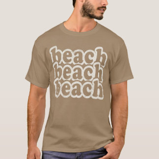 Vintage Triple Beach Family Vacation Men Women Kid T-Shirt