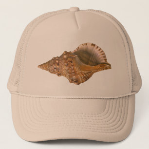 Vintage Triton Seashell Shell, Marine Ocean Animal Trucker Hat
