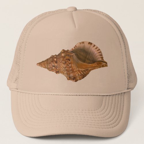 Vintage Triton Seashell Shell Marine Ocean Animal Trucker Hat