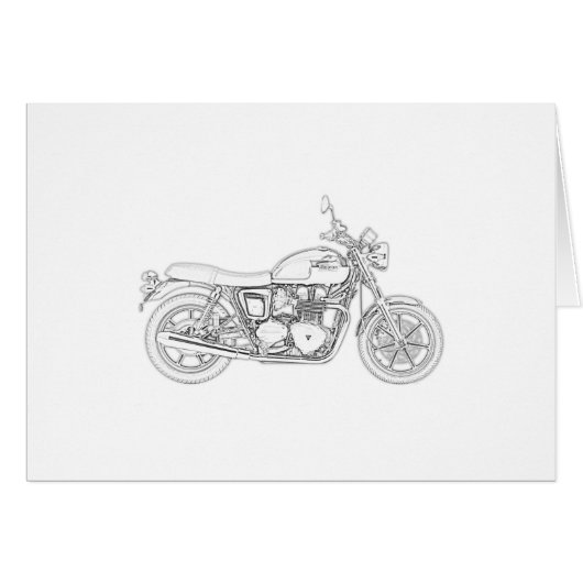 Vintage Triumph Cards (Front Horizontal)