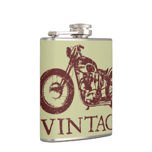 Vintage Triumph Flask