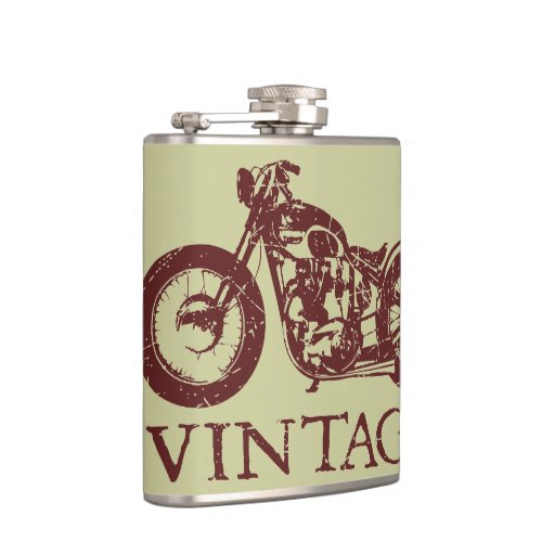 Vintage Triumph Flask