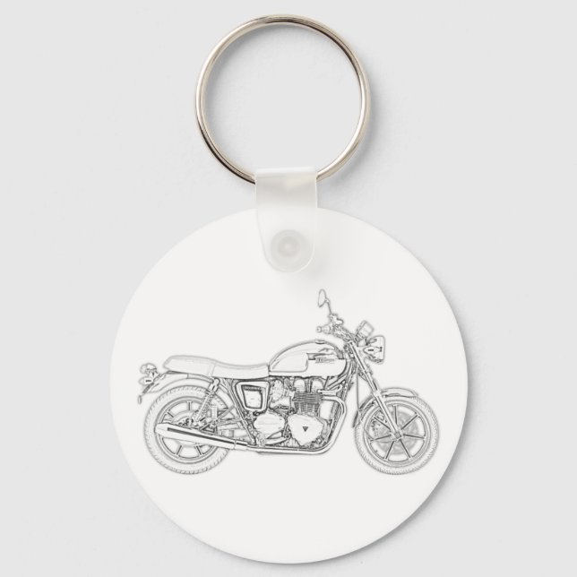 Vintage Triumph Keychain (Front)