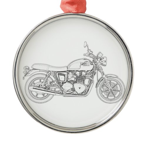 Vintage Triumph  Metal Ornament