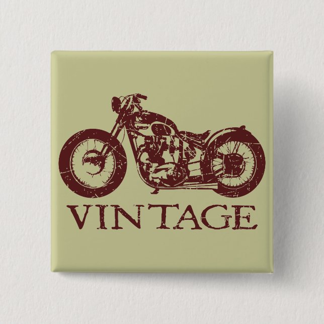 Vintage Triumph Pinback Button (Front)
