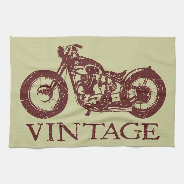 Vintage Triumph Towel (Horizontal)