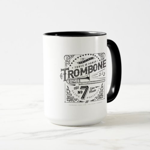 Vintage Trombone Mug