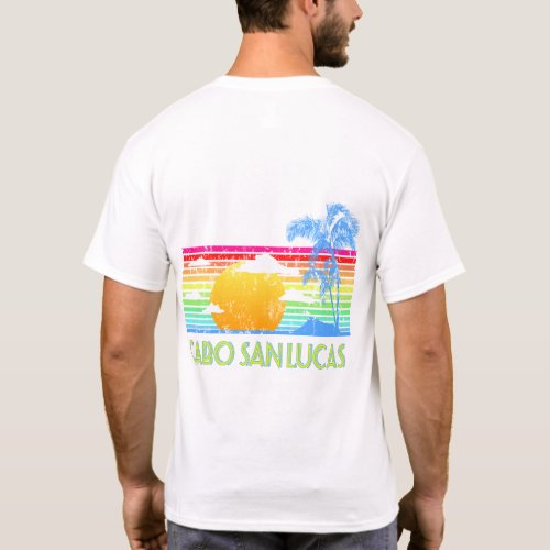 Vintage Tropical Cabo San Lucas T_Shirt