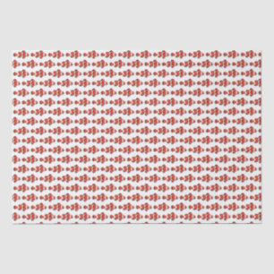 Vintage Tropical ClownFish Drawing Tissue Paper