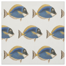 Tie dye fish fabric neon fish black tropical fish fabric out of print Texstyles