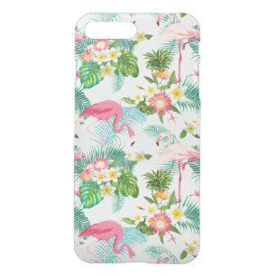 Vintage Tropical Flowers And Birds iPhone 8 Plus/7 Plus Case