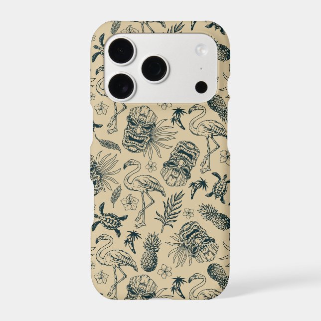 Vintage Tropical Pattern Samsung Galaxy Case (Back)