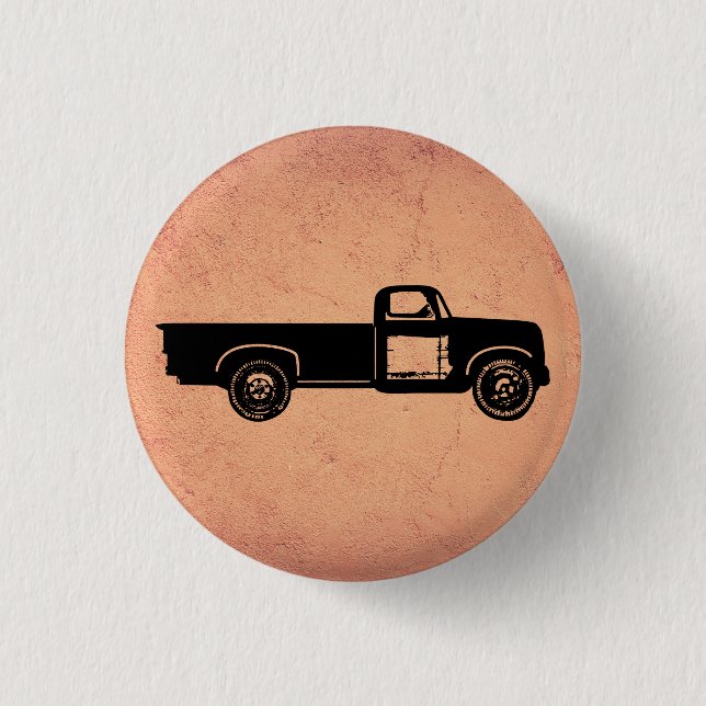 Vintage Truck Button (Front)