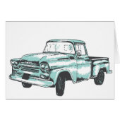 Vintage Truck Illustration (Front Horizontal)