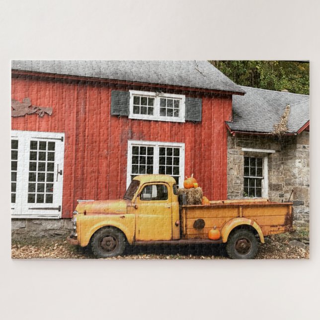 Vintage Truck Jigsaw Puzzle (Horizontal)
