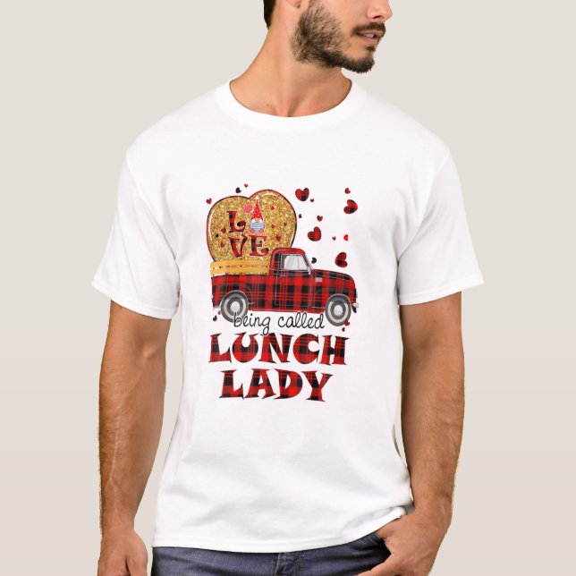 Vintage Truck Love Being T-Shirt (Front)
