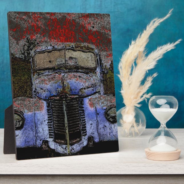 Vintage Truck Plaque (Side)