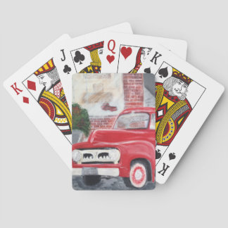 Vintage Truck Playing Cards