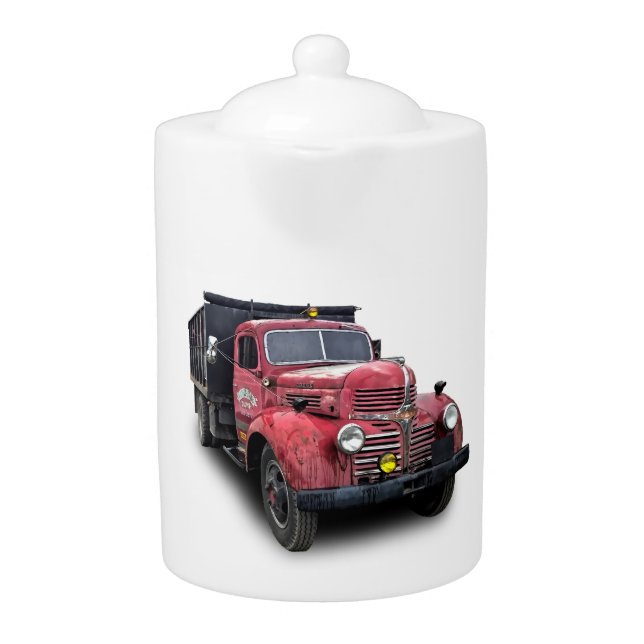 VINTAGE TRUCK TEAPOT (Front)