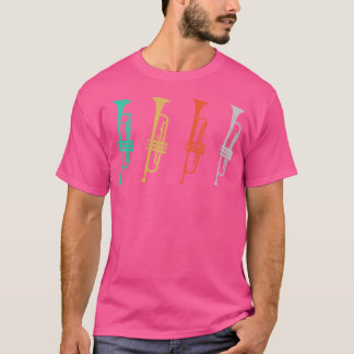 Vintage Trumpet - Retro Marching Band Shirt Gift