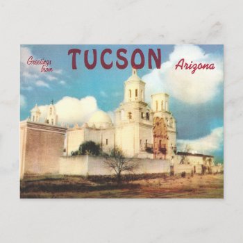 Vintage Tucson Postcard by archemedes at Zazzle