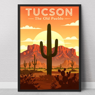 Vintage Tucson Poster