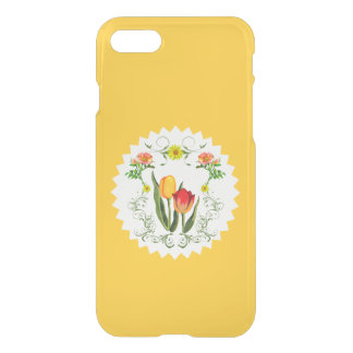 Vintage Tulips iPhone 7 Clearly™ Deflector Case
