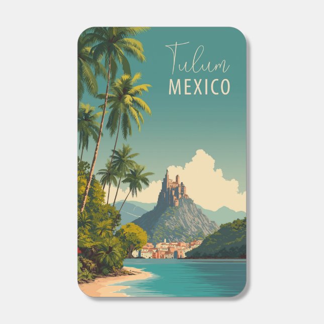 Vintage Tulum Mexico Travel Matchboxes (Front)