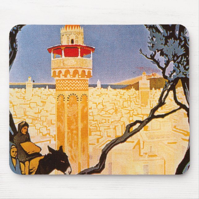 Vintage Tunis Mousepad (Front)