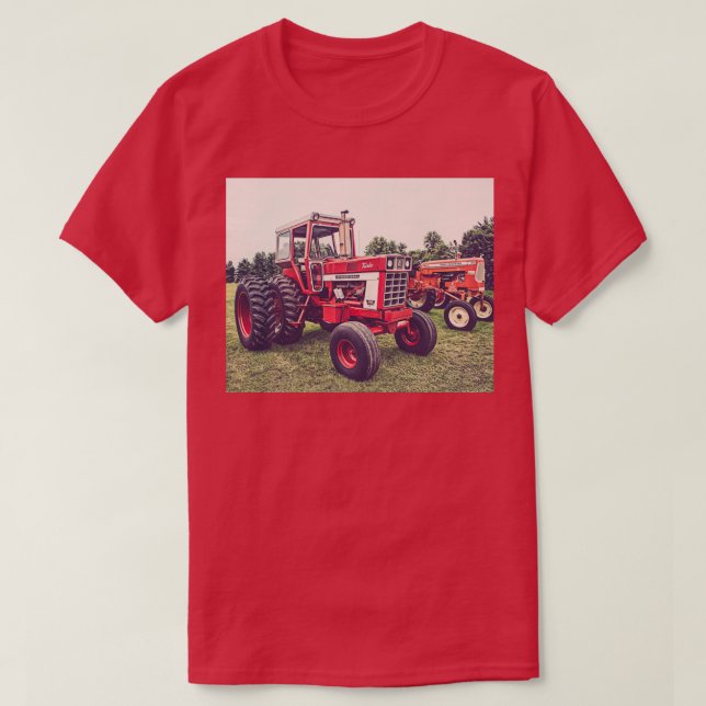 Vintage Turbo Tractor  T-Shirt (Design Front)