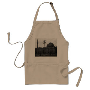 Vintage Turkey Istanbul Beyazit camii mosque Adult Apron
