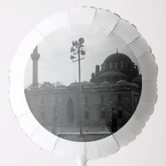 Vintage Turkey Istanbul Beyazit camii mosque Canva Balloon