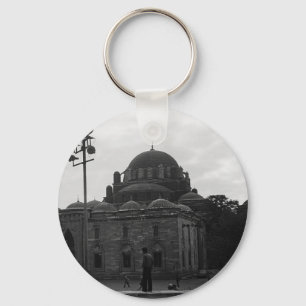 Vintage Turkey Istanbul Beyazit camii mosque Keychain