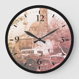 Vintage Turkey Istanbul Column Constantine Large C Large Clock