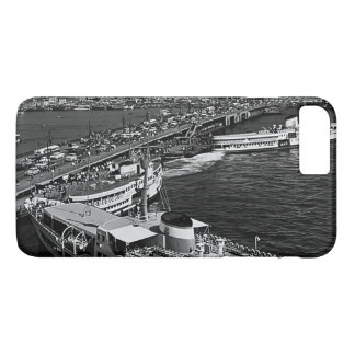 Vintage Turkey Istanbul Galata port iPhone 8 Plus/7 Plus Case