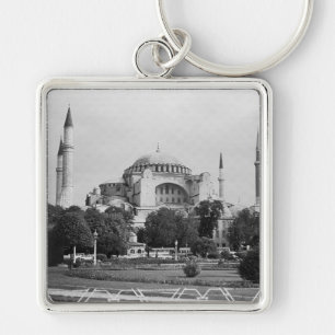 Vintage Turkey Istanbul Holy Sophie Basilica 1970 Keychain