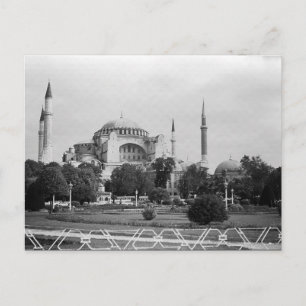 Vintage Turkey Istanbul Holy Sophie Basilica Postcard