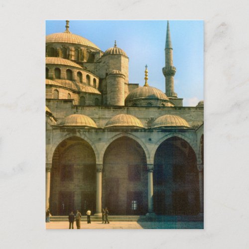 Vintage Turkey _ Istanbul Mosque Postcard