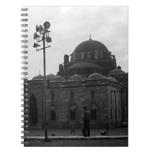 Vintage Turkey Istanbul The Yeni Camii mosque 1970 Notebook