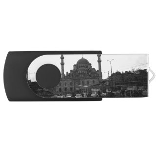 Vintage Turkey Istanbul The Yeni Camii mosque Flash Drive