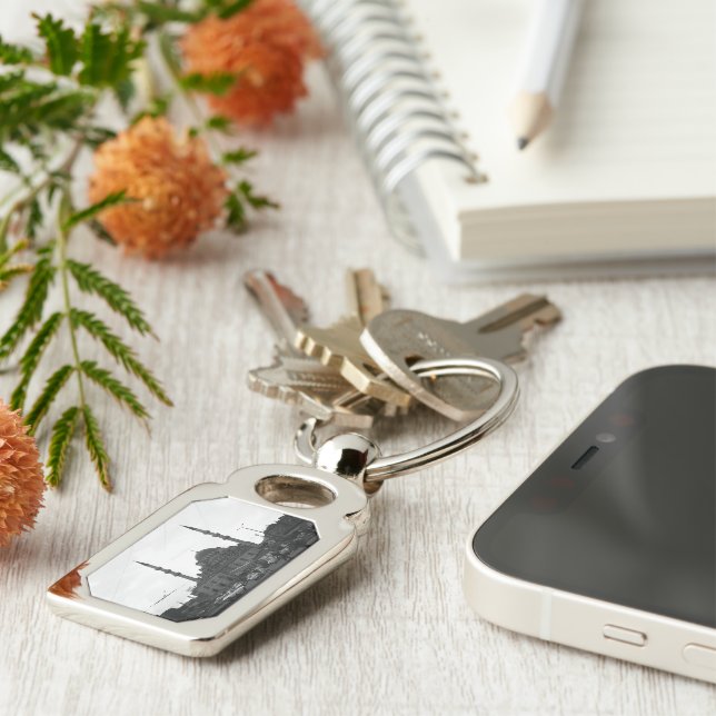 Vintage Turkey Istanbul The Yeni Camii mosque Keychain (Side)