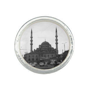 Vintage Turkey Istanbul The Yeni Camii mosque Ring