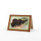 Vintage Turkey Parade Thanksgiving  Card